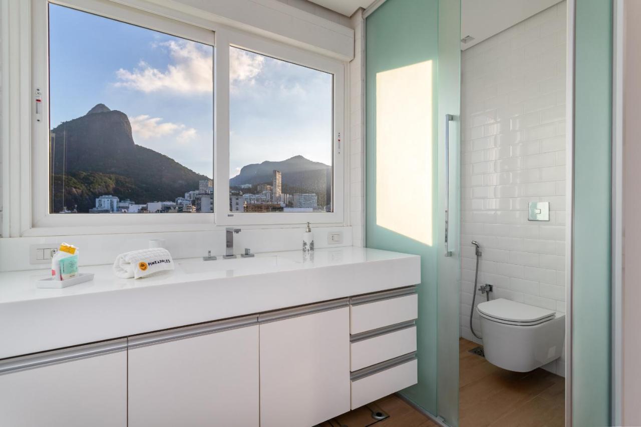 Belo No Leblon - Vista Para Morro 2 Irmaos - Guc6 Zn1 Rio de Janeiro Eksteriør billede